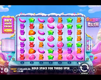 Sugar Rush Cluster Pays: Официальный портал игры